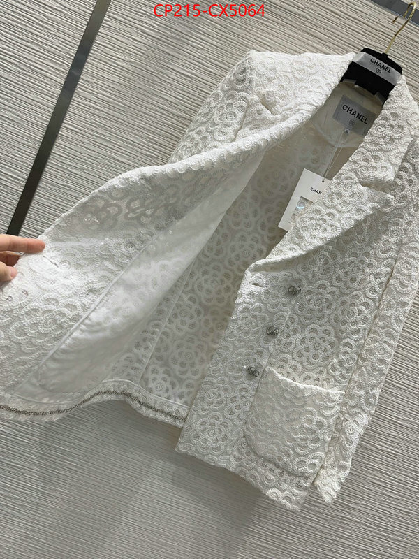 Clothing-Chanel what is a 1:1 replica ID: CX5064 $: 215USD