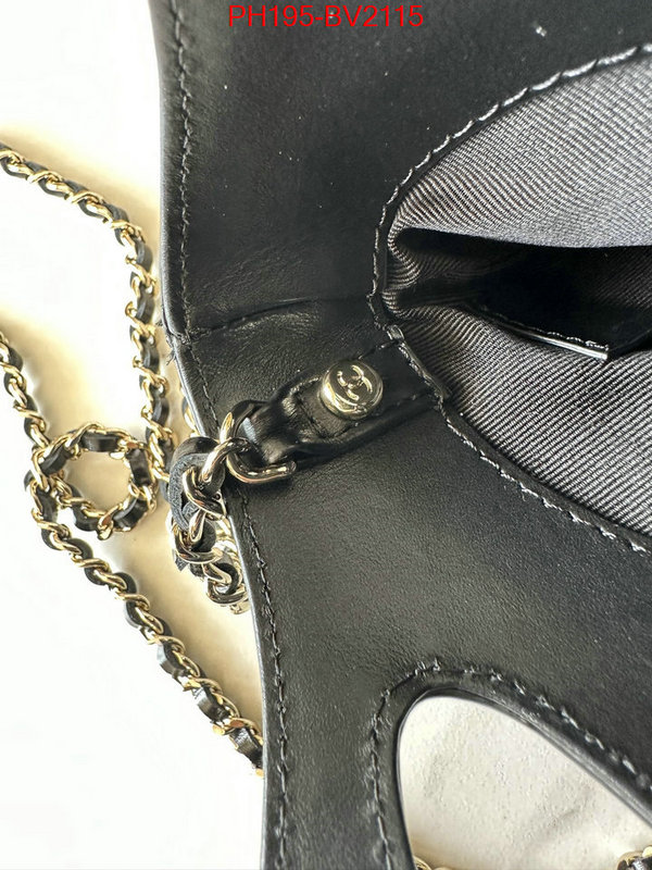 Chanel Bags(TOP)-Diagonal- fake high quality ID: BV2115 $: 195USD,