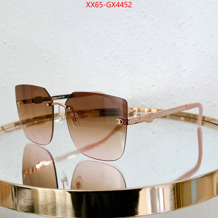 Glasses-Chanel designer 1:1 replica ID: GX4452 $: 65USD