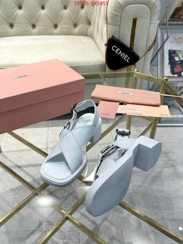 Women Shoes-Miu Miu what's the best to buy replica ID: SX5455 $: 105USD