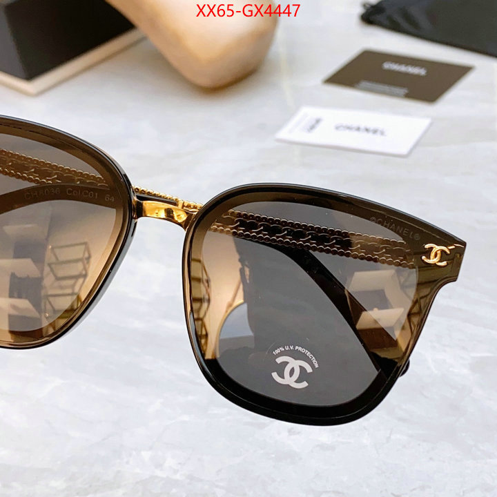 Glasses-Chanel new designer replica ID: GX4447 $: 65USD