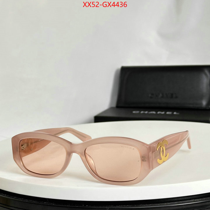 Glasses-Chanel we provide top cheap aaaaa ID: GX4436 $: 52USD