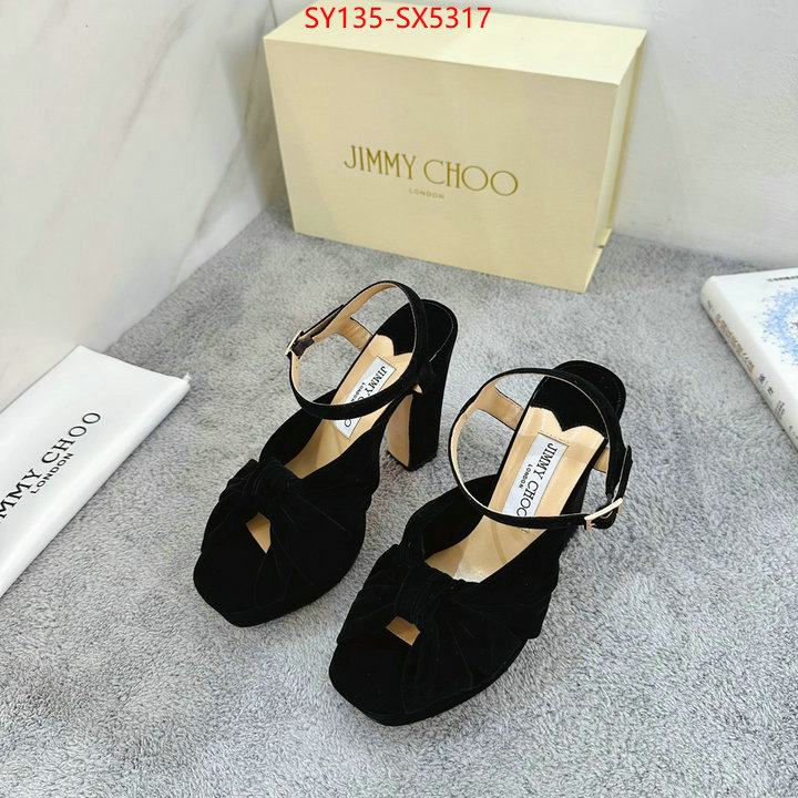 Women Shoes-Jimmy Choo knockoff ID: SX5317 $: 135USD