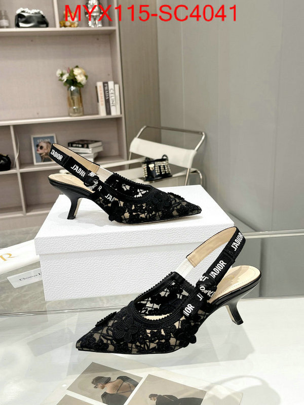 Women Shoes-Dior mirror copy luxury ID: SC4041 $: 115USD