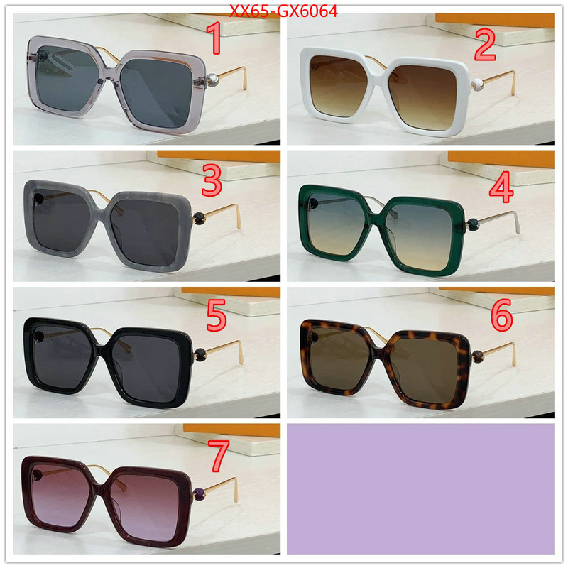 Glasses-LV shop cheap high quality 1:1 replica ID: GX6064 $: 65USD