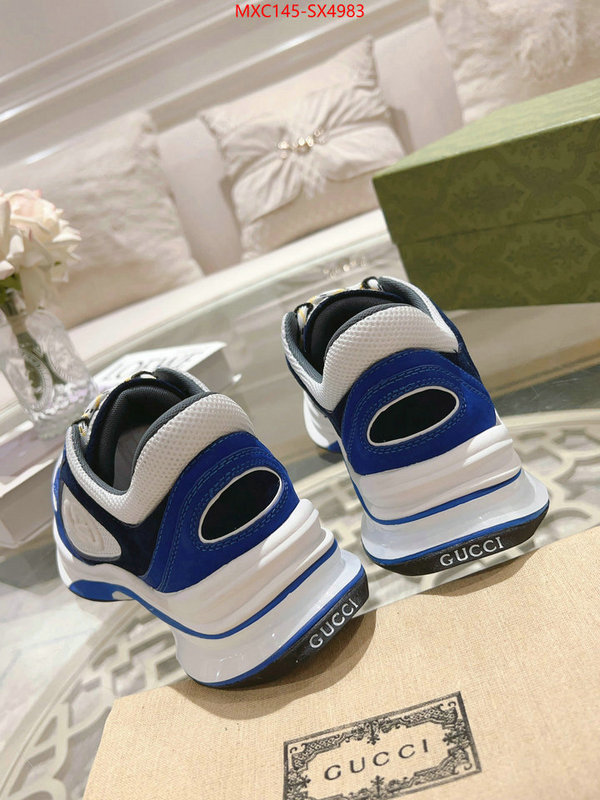 Men Shoes-Gucci perfect quality designer replica ID: SX4983 $: 145USD
