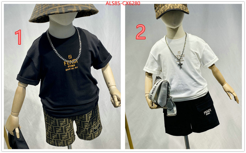 Kids clothing-Fendi best replica ID: CX6280 $: 85USD