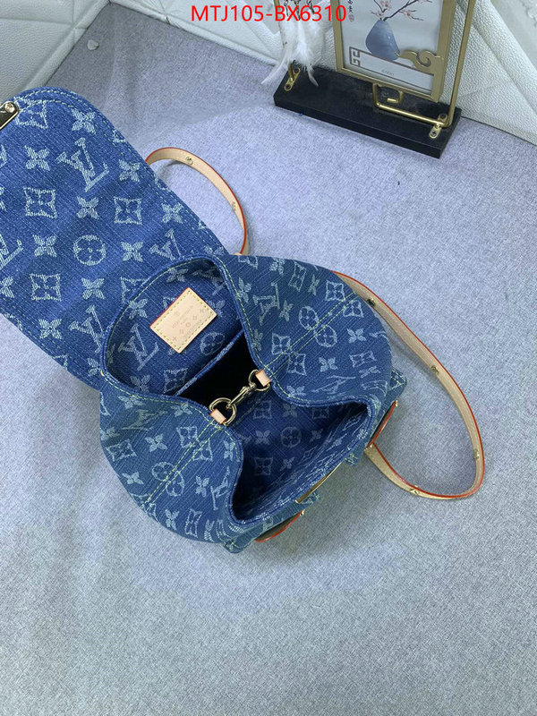 LV Bags(4A)-Backpack- cheap replica ID: BX6310 $: 105USD,