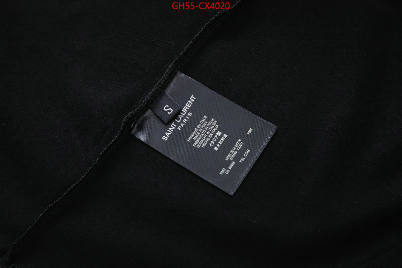 Clothing-YSL fake high quality ID: CX4020 $: 55USD