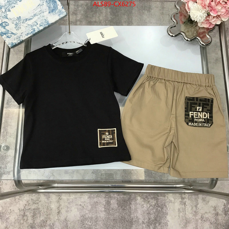 Kids clothing-Fendi fashion replica ID: CX6275 $: 89USD