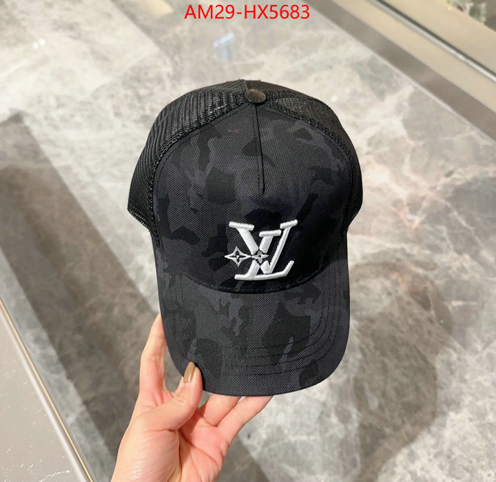 Cap(Hat)-LV outlet sale store ID: HX5683 $: 29USD