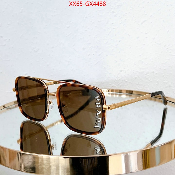 Glasses-Prada 2024 aaaaa replica customize ID: GX4488 $: 65USD