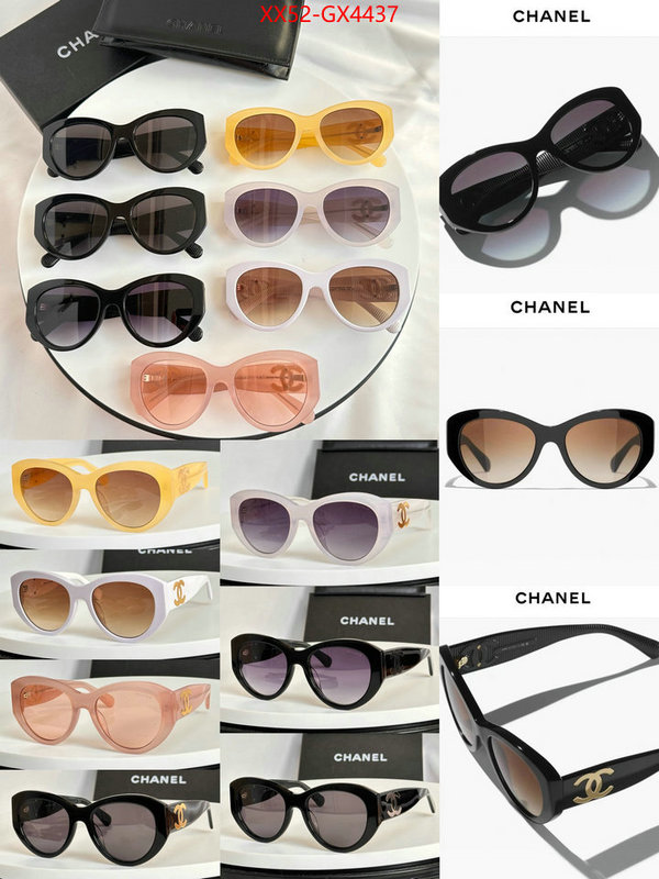 Glasses-Chanel cheap replica ID: GX4437 $: 52USD