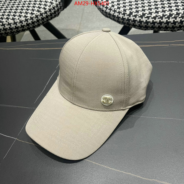 Cap (Hat)-Chanel replica for cheap ID: HX5401 $: 29USD