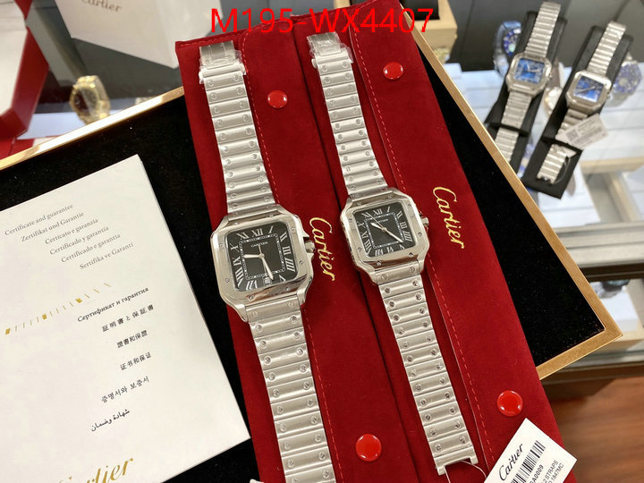 Watch(4A)-Cartier shop the best high quality ID: WX4407 $: 195USD