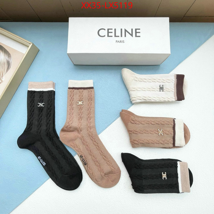 Sock-CELINE 1:1 clone ID: LX5119 $: 35USD