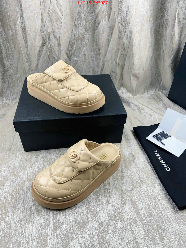 Women Shoes-Chanel replica aaaaa+ designer ID: SX5027 $: 115USD