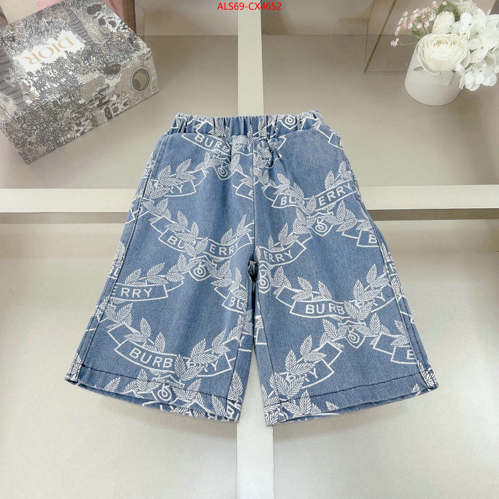 Kids clothing-Burberry luxury shop ID: CX4652 $: 69USD