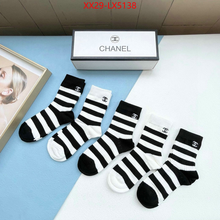 Sock-Chanel store ID: LX5138 $: 29USD