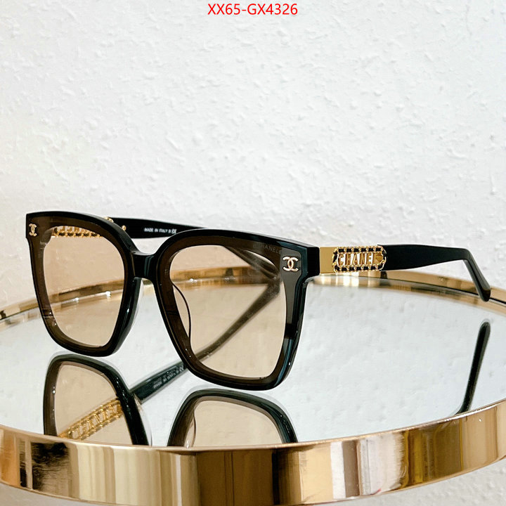 Glasses-Chanel best wholesale replica ID: GX4326 $: 65USD