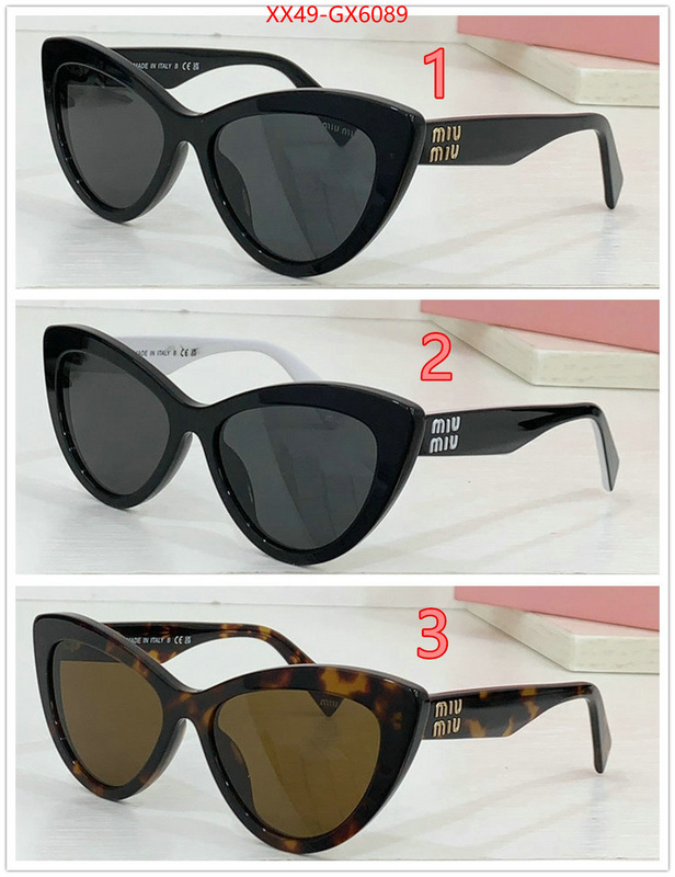 Glasses-Miu Miu high-end designer ID: GX6089 $: 49USD