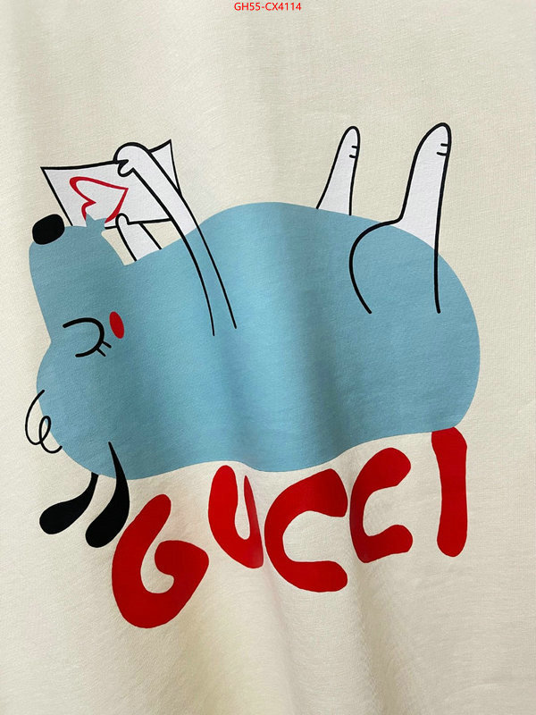 Clothing-Gucci 7 star replica ID: CX4114 $: 55USD