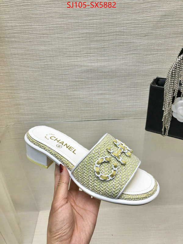 Women Shoes-Chanel customize best quality replica ID: SX5882 $: 105USD