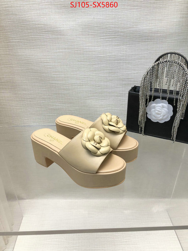 Women Shoes-Chanel 2024 replica wholesale cheap sales online ID: SX5860 $: 105USD