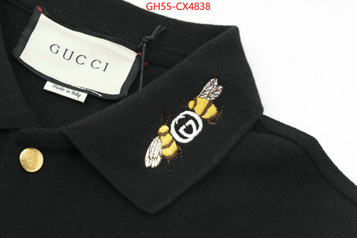 Clothing-Gucci where can i buy the best quality ID: CX4838 $: 55USD