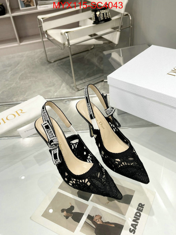 Women Shoes-Dior replica 1:1 ID: SC4043 $: 115USD