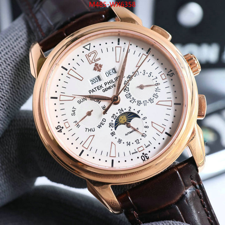 Watch(TOP)-Patek Philippe wholesale designer shop ID: WX6358 $: 485USD