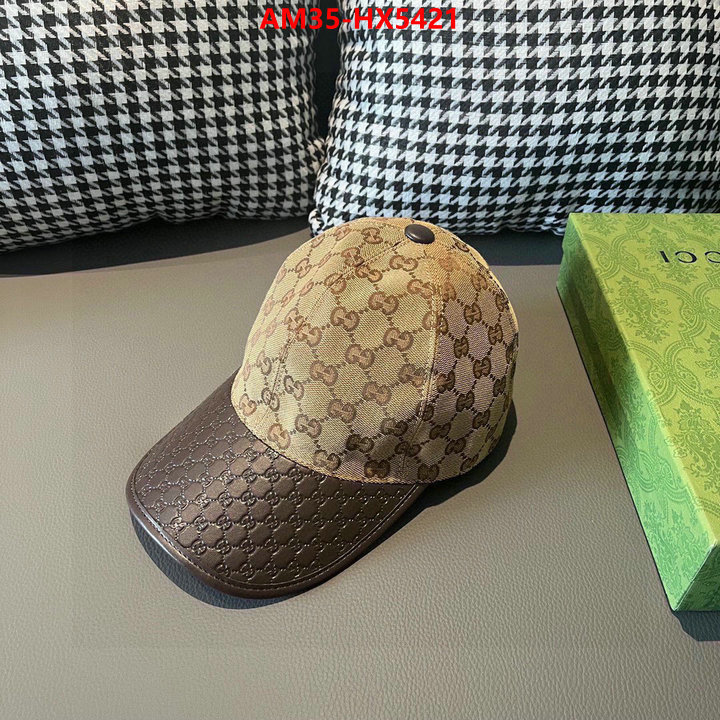 Cap(Hat)-Gucci replica wholesale ID: HX5421 $: 35USD