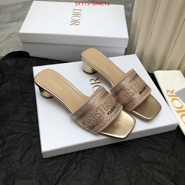 Women Shoes-Dior perfect quality ID: SX4213 $: 115USD