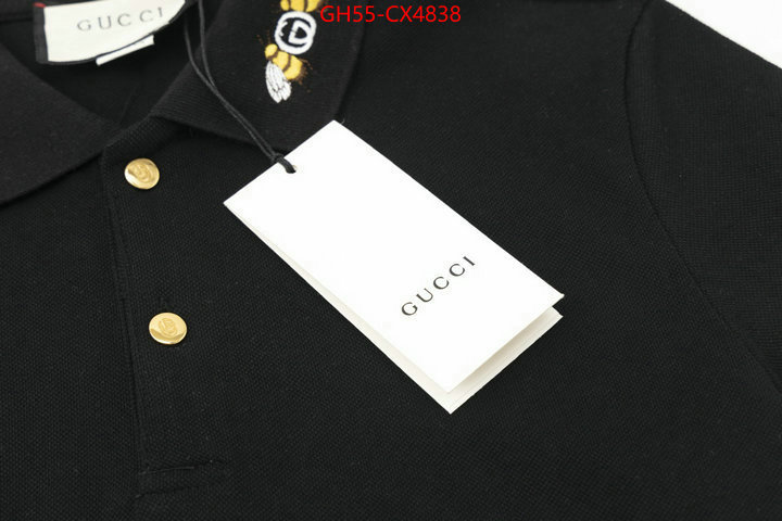 Clothing-Gucci where can i buy the best quality ID: CX4838 $: 55USD