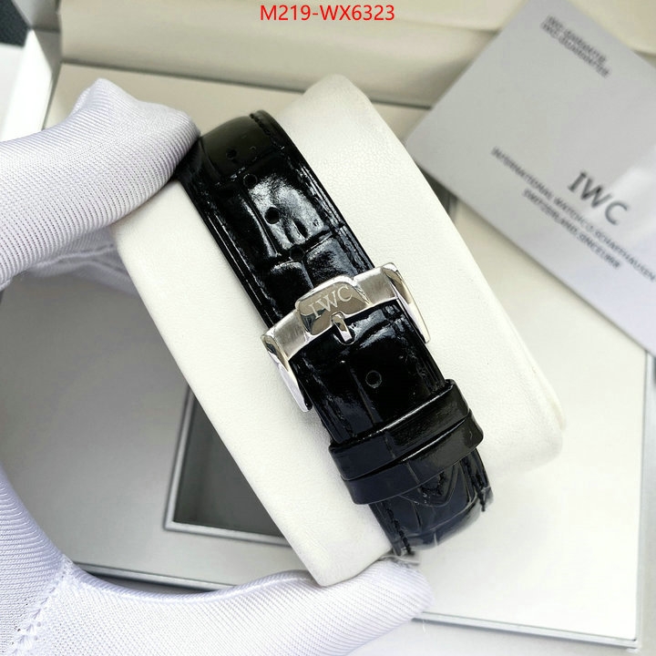 Watch(TOP)-IWC for sale cheap now ID: WX6323 $: 219USD