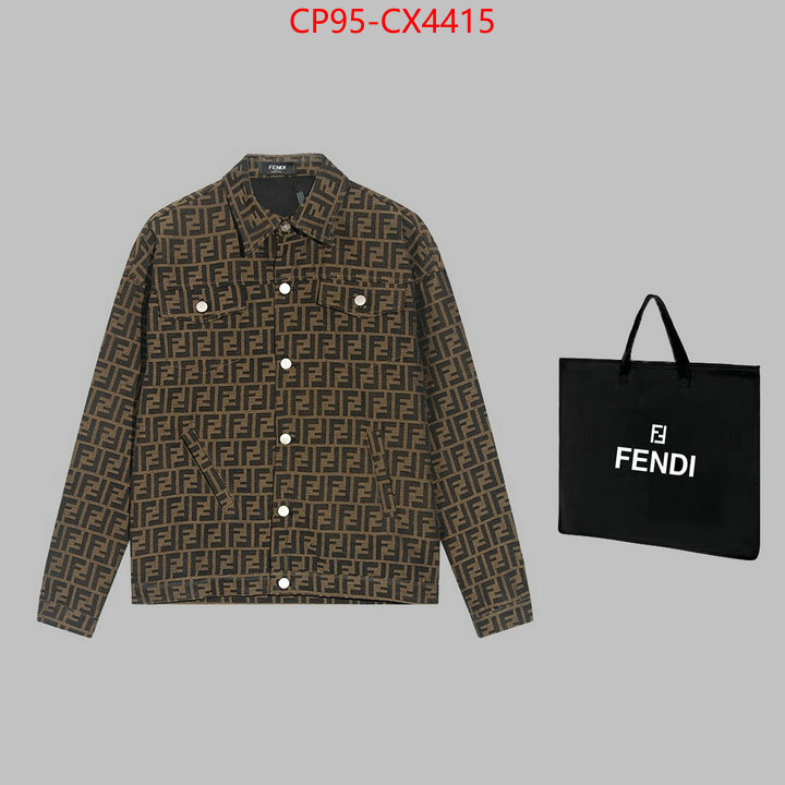 Clothing-Fendi replica wholesale ID: CX4415 $: 95USD