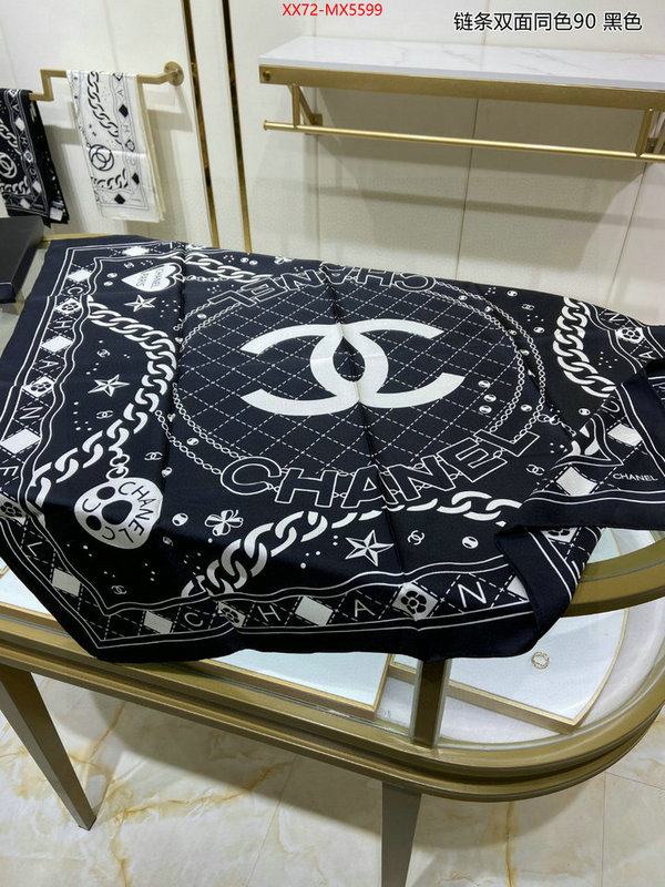 Scarf-Chanel replica for cheap ID: MX5599 $: 72USD