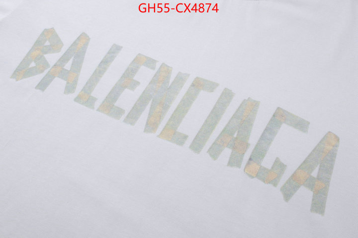 Clothing-Balenciaga what is a 1:1 replica ID: CX4874 $: 55USD