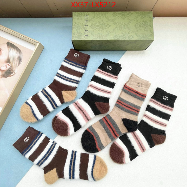 Sock-Gucci customize best quality replica ID: LX5212 $: 37USD