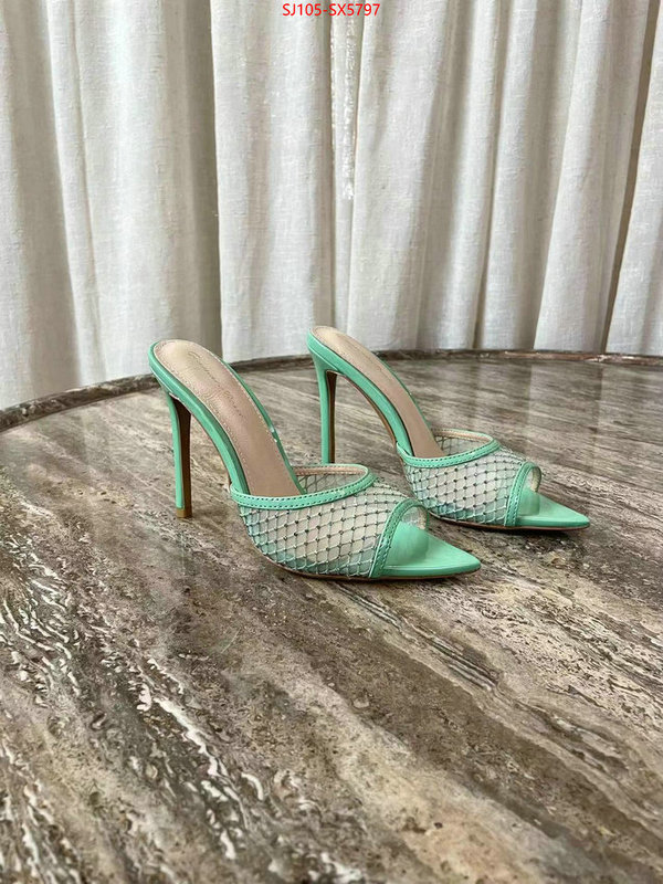 Women Shoes-Gianvito Rossi wholesale replica shop ID: SX5797 $: 105USD