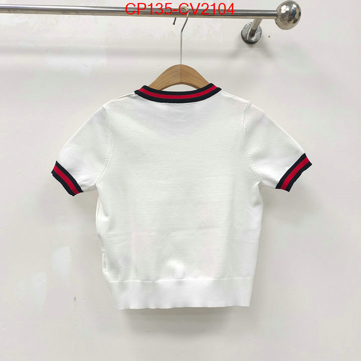 Clothing-Gucci aaaaa class replica ID: CV2104 $: 135USD