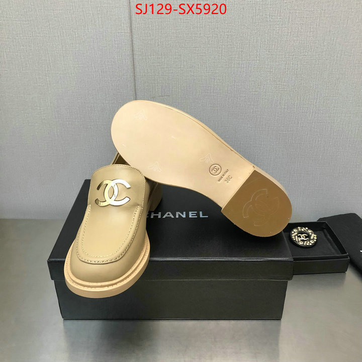 Women Shoes-Chanel luxury fashion replica designers ID: SX5920 $: 129USD