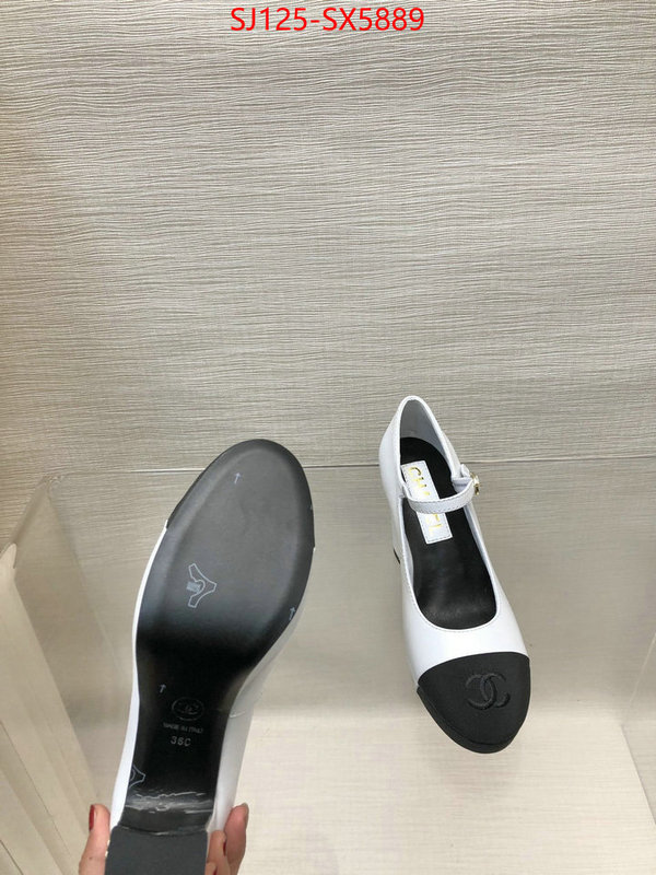 Women Shoes-Chanel top quality ID: SX5889 $: 125USD