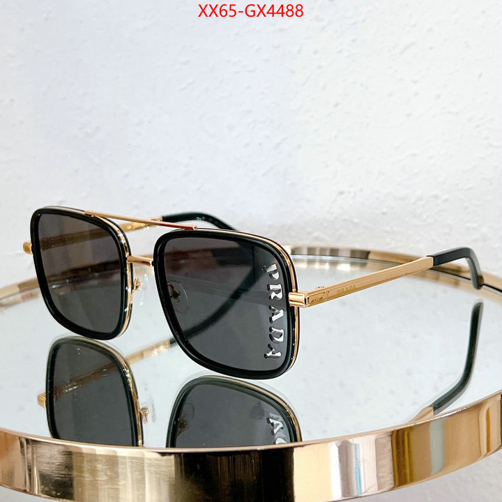 Glasses-Prada 2024 aaaaa replica customize ID: GX4488 $: 65USD