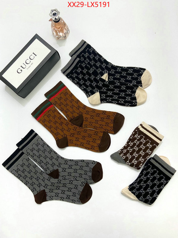 Sock-Gucci every designer ID: LX5191 $: 29USD