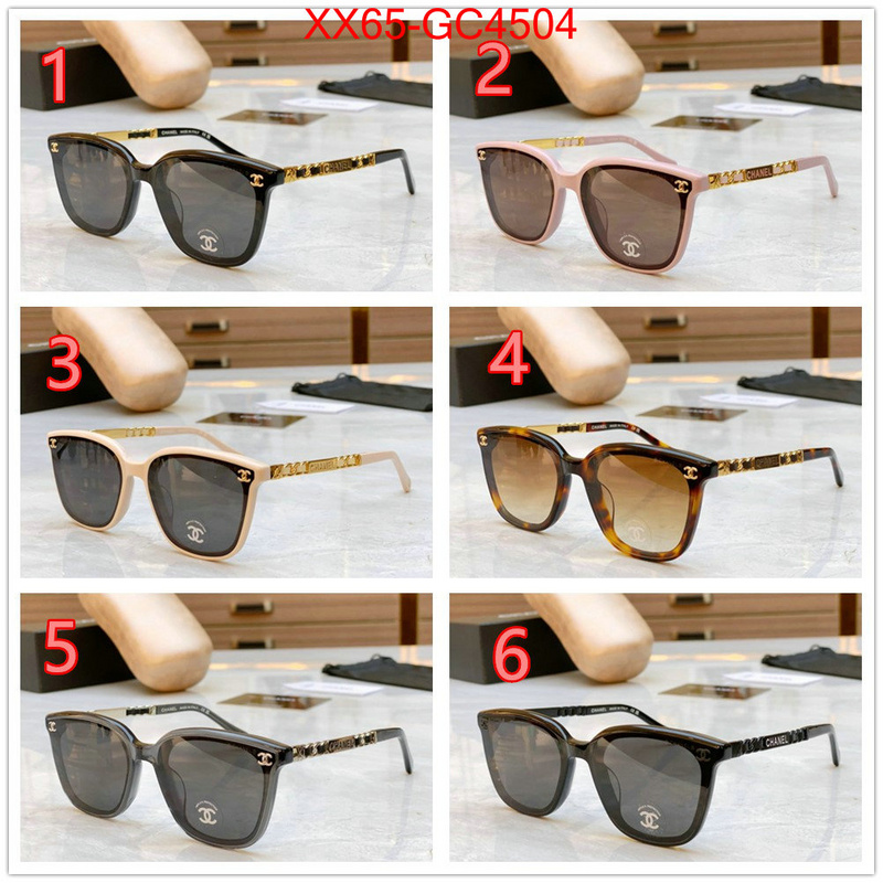 Glasses-Chanel luxury cheap replica ID: GC4504 $: 65USD