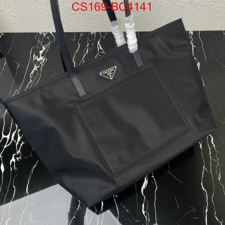 Prada Bags (TOP)-Handbag- aaaaa+ replica designer ID: BC4141 $: 169USD,