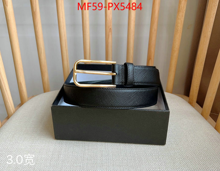 Belts-Prada buy luxury 2024 ID: PX5484 $: 59USD