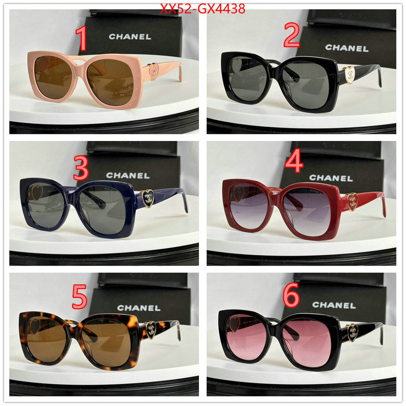 Glasses-Chanel most desired ID: GX4438 $: 52USD