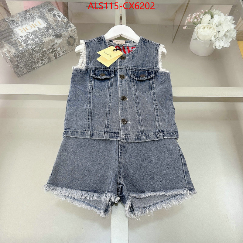 Kids clothing-Gucci luxury fashion replica designers ID: CX6202 $: 115USD